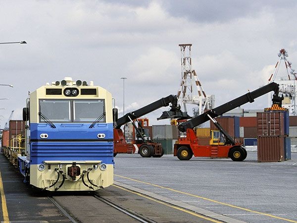 Rail-sea intermodal transportition(001)